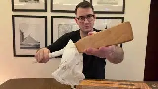 Extra-Long Wooden Paddle for Large Pots and Kettles