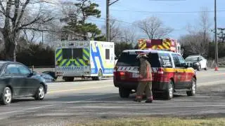 Collision Trapped - Fire Truck Involved - Hamilton, Ontario