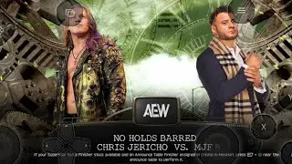 CHRIS JERICHO VS MJF WWE2K25 GAMEPLAY