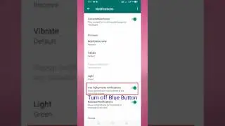 how to turn off whatsapp popup notifications/ stop whatsapp popup notifications top on the screen