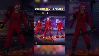 Decor Bhai OP Shayari ⚡🔥 Watch Till End 🤩 #shorts #shayari
