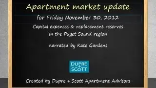 Capital expenses & replacement reserves