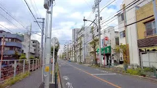 Shibamata to Kanamachi, Tokyo, Japan／柴又から金町、東京、日本【4K】