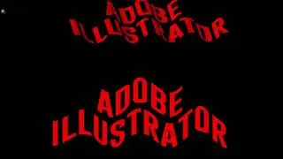 Wave Text Guide In adobe illustrator | 3d and mesh effect in illustrator | icon & logo design