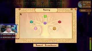 only growing corn in stardew valley~
