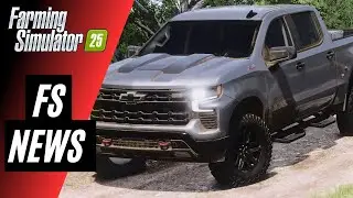 Chevy Silverado 1500, Farming Simulator 25 On Gamepass, Plus Witcombe Park Farm!! | FS News