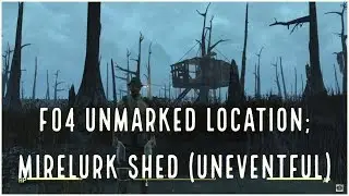 Fallout 4 - Unmarked location; Mirelurk Shed (Uneventful)