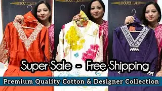 💞Super Sale Of Premium Quality Cotton & Designer Suits - Cordsets By Rajrani Jaipur - Free Shipping💞
