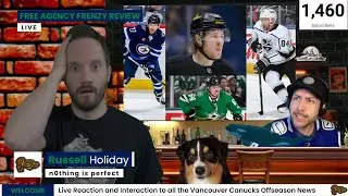 Free Agency Frenzy Review | Live Reaction, Interaction and Analysis