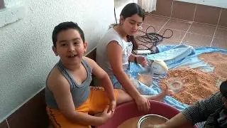 BABAANNEMLE TARHANA YAPTIK! TARHANA NASIL YAPILIR?