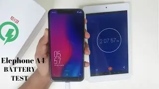 Elephone A4 Battery Life & Charging Time test