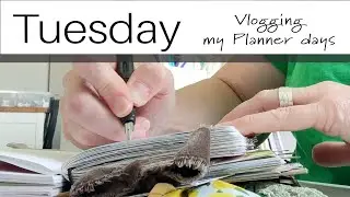 Tuesday | Vlogging my planner for the week