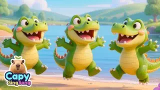 See You Later Alligator (Playful Version) | Goodbye Song for Kids | Capy Sing Song