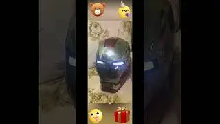 Cool Iron Man Helmet Features#ironman #helmet #marvel #avengers
