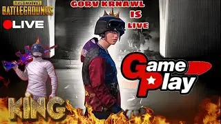 LIVE PLAY BGMI 🔥 STREAM ON YOUTUBE 🔥 GORV IS LIVE