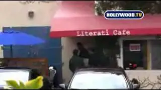 Ben Affleck and Jennifer Garner Eat At Literati Cafe.