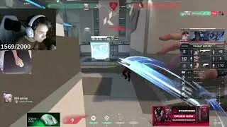 Sen Zekken reaction to SEN Jhonqt's unbelievable Jett 4K