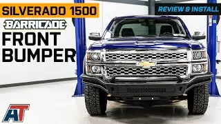 2014-2015 Silverado 1500 Barricade Pre-Runner Front Bumper with Skid Plate Review & Install
