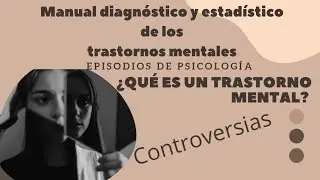 Las enfermedades mentales NO DEFINEN A LAS PERSONAS. Clasificación y planes de tratamiento #1.