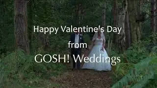 Happy Valentine's day from GOSH! Weddings