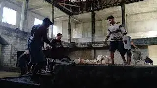 Pengecoran altar GPdI Zebaoth