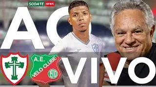 PORTUGUESA X  VELO CLUBE  | AO VIVO | CAMPEONATO PAULISTA | DIRETO DO CANINDÉ |