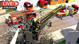 🔴 LIVE🔴Einsatz: HLZ2_DLK_R3 - Feuerschein unklar - Mutliplayer Leitstelle ⚡ L&uuml;denscheid Maxmilim