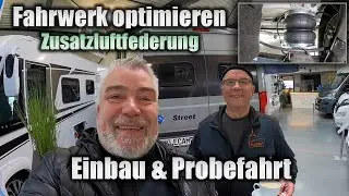 Wohnmobil Luftfederung nachr&uuml;sten im WoMo Adria Coral 670 SL CampMonkey