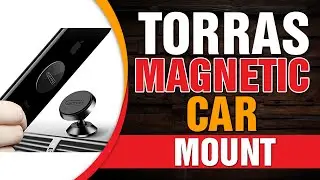 TORRAS Magnetic Car Mount, 360 Rotation Car Phone Holder for Dashboard Cell Phone Cradle Mount