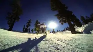 The Firing Line Terrain Park at Alpine Meadows with Charlie Ingalls