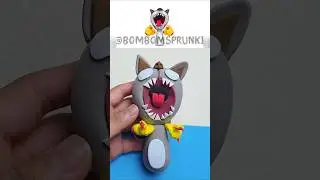 😹✨️Turning Clay into Sprunki OC Laughing Cat phase 4 #sprunkioc #animation #diyclay #satisfying