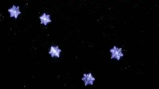 Falling Snowflakes: 4K Snow Overlay for Cozy Winter Vibes