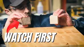 DIY End Grain Cutting Board For Beginners || Watch This Before Making An End Grain Cutting Board!