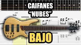Nubes - Tablatura: Bajo