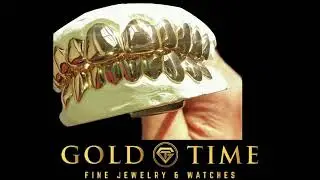 Gold Time Killeen - Classic  Gold Plated or Sterling Silver, 8k, 10k, 14k Grillz