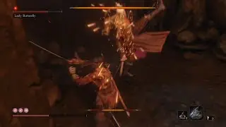 Sekiro vs Lady Butterfly Easy Cheese
