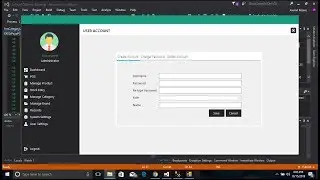 POS And Inventory System Tutorial Part 43 | User Account | Sir Paya