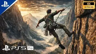 ONE WRONG STEP AND IT&rsquo;S OVER | Uncharted 4 Parkour (4K HDR)