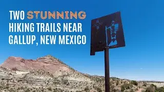 NEW MEXICO HIKING: Two Amazing Trails at RED ROCK PARK Near GALLUP