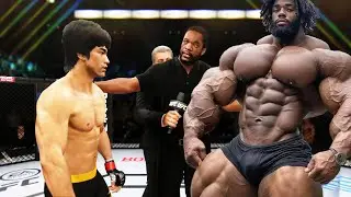 Bruce Lee vs. Titan King Body (EA Sports UFC 4)