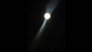 Moon - UFO like Strange lights