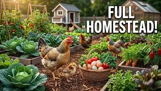 We've Gone Full Homestead (New Chickens + Garden Update)