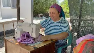 Kaynanamın 40 yıllık dikiş makinesi |Bahçe masamızı değiştirdik |Bakalım beğenecek misiniz❗️