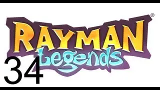 Rayman Legends 100% Walkthrough Part 34 - Shaolin Master Dojo