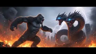 King Kong fights the NightFinal 2-headed monster | An epic battle to save humanity