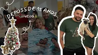 PRIMEIRO NATAL DO GABRIEL NO BRASIL APÓS 12 ANOS 🎄 | CEIA EM FAMÍLIA
