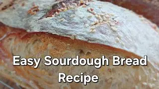 How To Make Sourdough Bread. Easy Recipe. Living Off Grid In Thailand 🇹🇭 