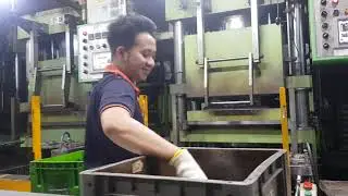 Pabrik pres karet korea selatan (injeksi dan pres jinggong)