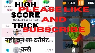 fruit dart high score trick//how to play fruit dart//fruit dart high score trick and tips