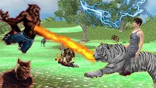 जादुई शेर और इंसानी भेड़िया | Magical Lion and Werewolf | Moral Stories | MAHAKAL STORY TV